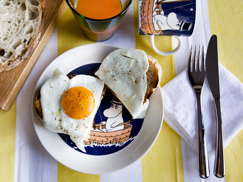 Arabia Moominpappa breakfast 