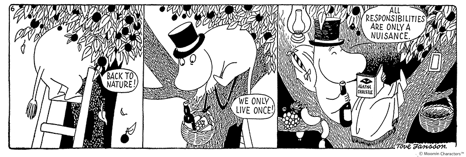Moomin Comic strip