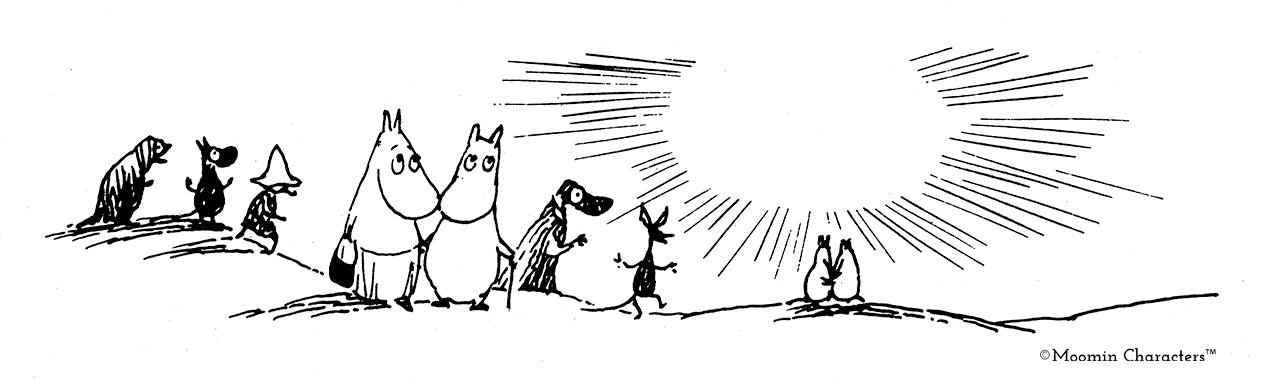 Comet in Moominland illustration