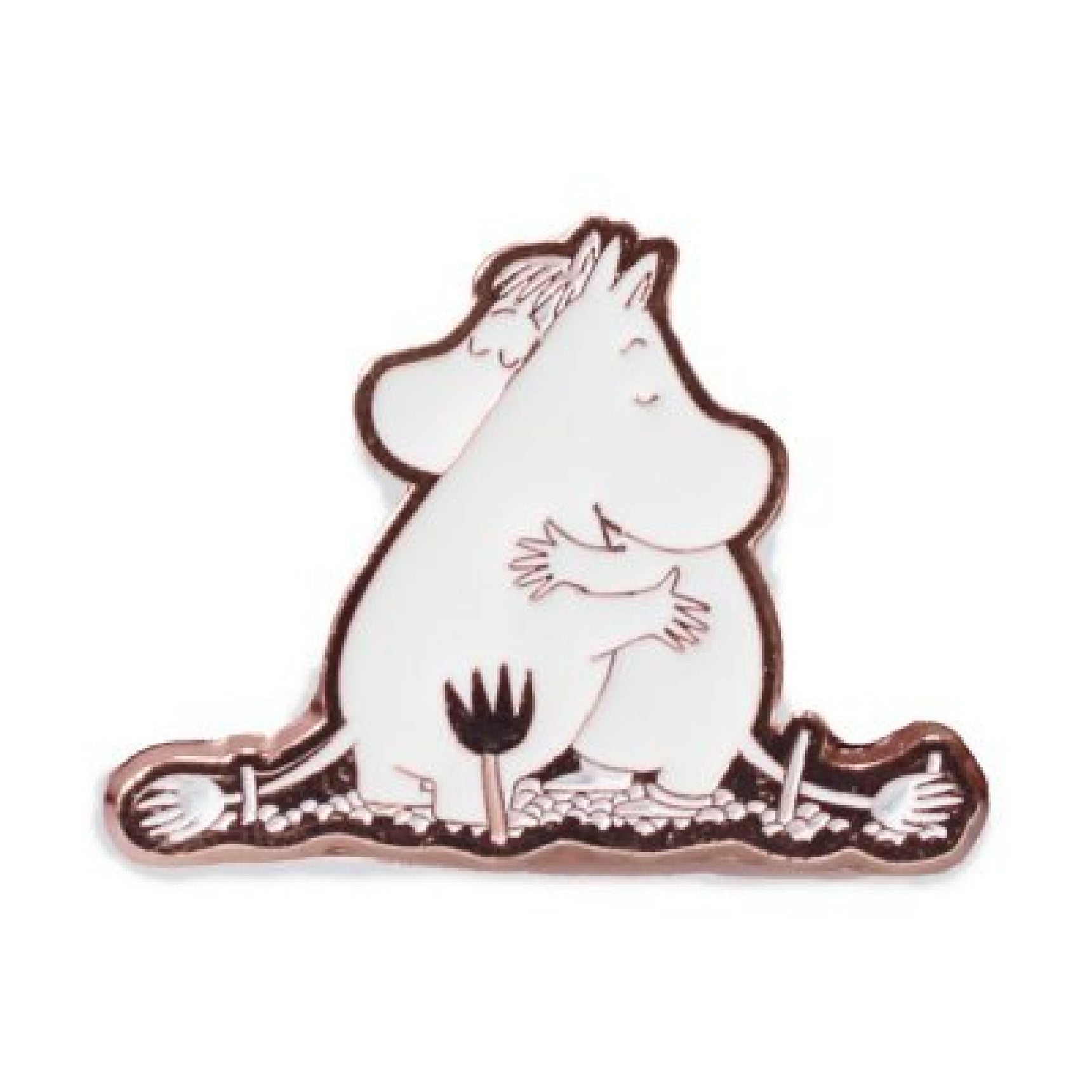 Metal Pin Badge Terribly In Love - The Official Moomin Shop