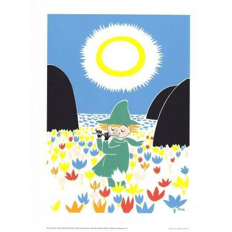 Poster Snufkin small - The Official Moomin Shop - United Kingdom