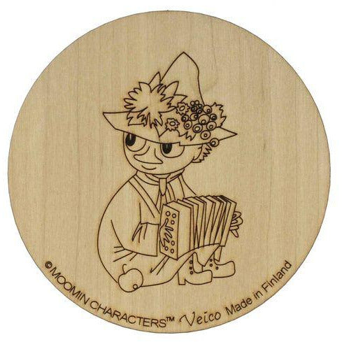 Wooden Coaster Snufkin The Official Moomin Shop United Kingdom