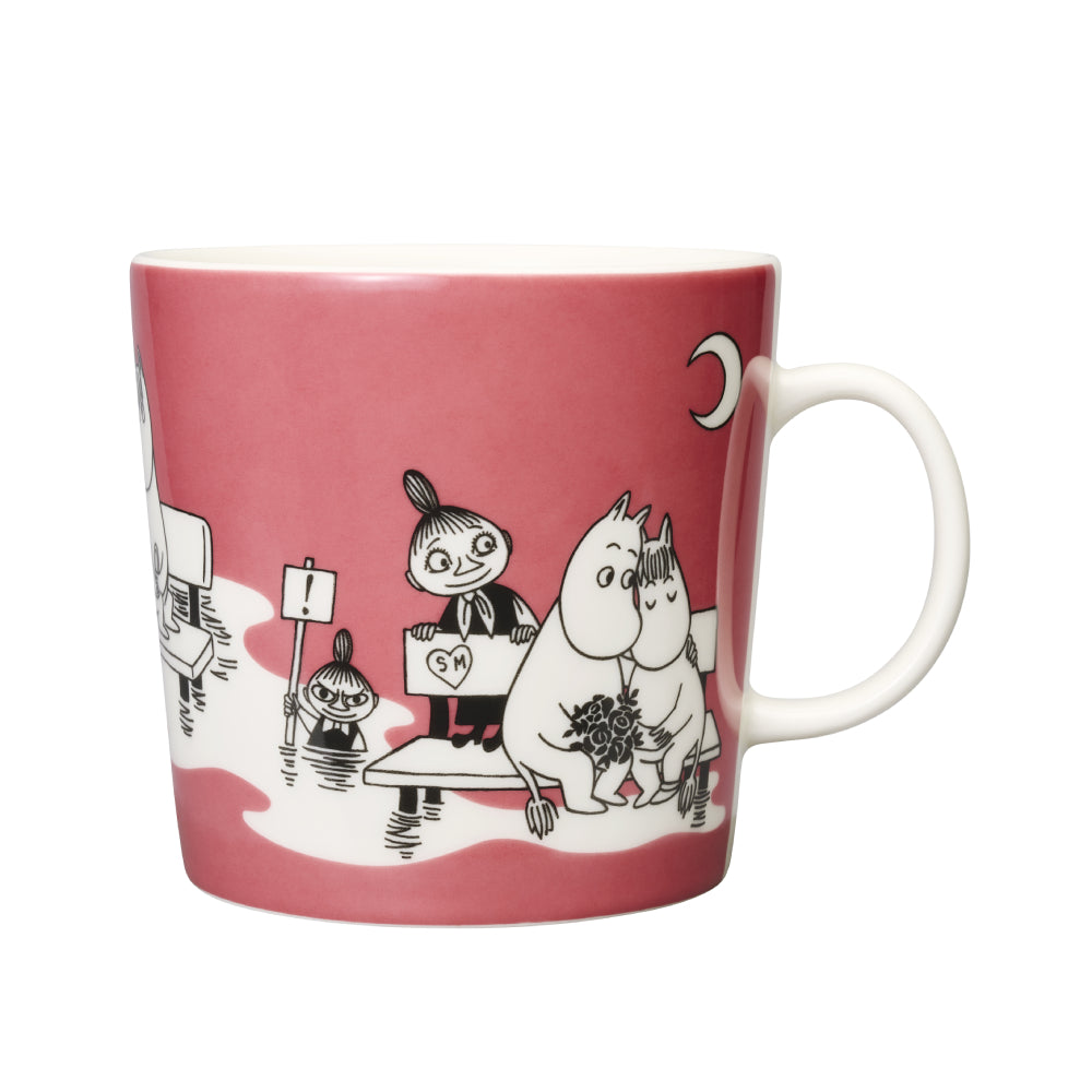 Moomin Mug Rose 0.4 L - The Official Moomin Shop - United Kingdom