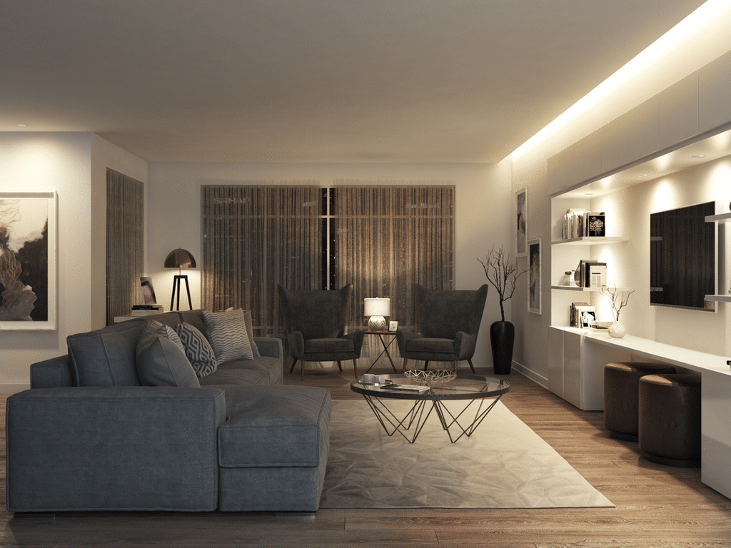 Adjustable White CCT - Living Room