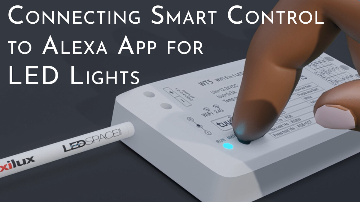 Connecting Smart Controller to Alexa App for LED Lights