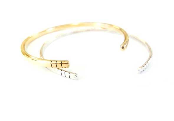 Lined Bar Bangle