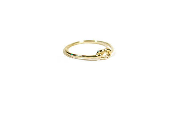 Brass Knot Ring