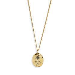 city gold locket