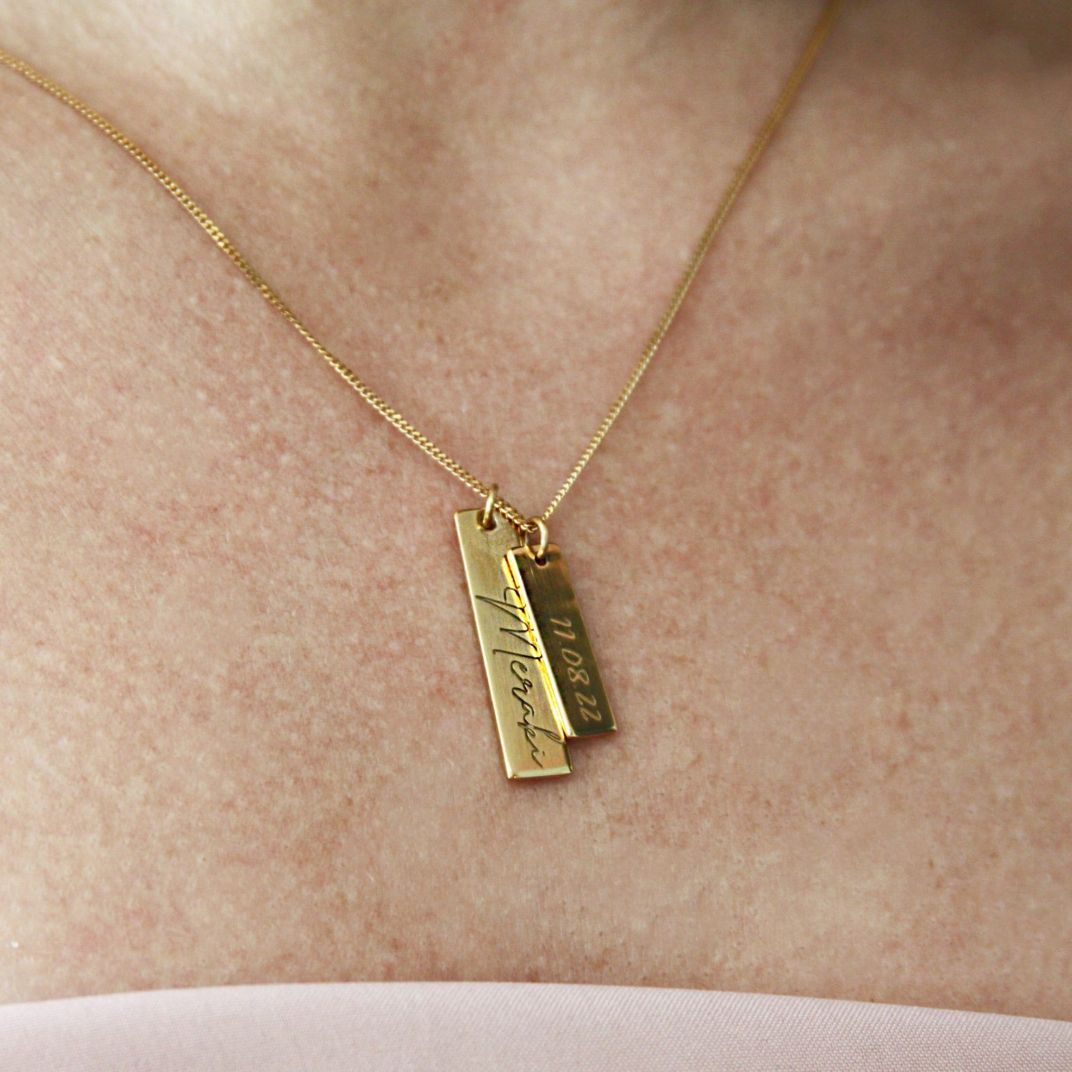 Small Bar Pendant | Meraki Jewellery Design | The Local Edit