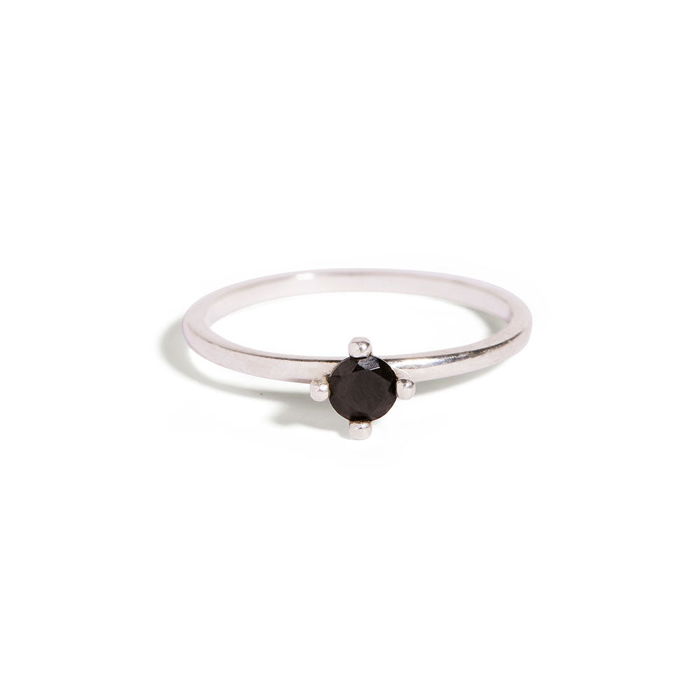 Silver Claw Stacking Ring | Meraki Jewellery Design | The Local Edit