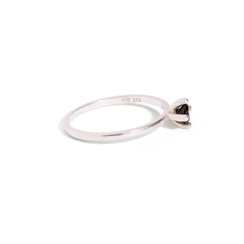 Silver Claw Stacking Ring | Meraki Jewellery Design | The Local Edit