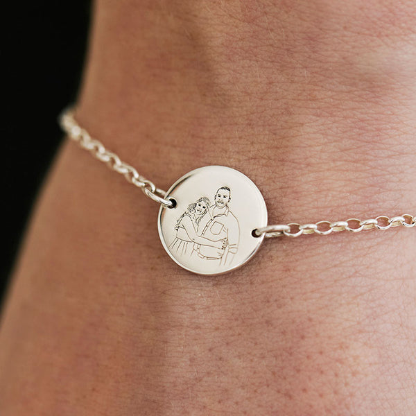 Illustration Disc Bracelet