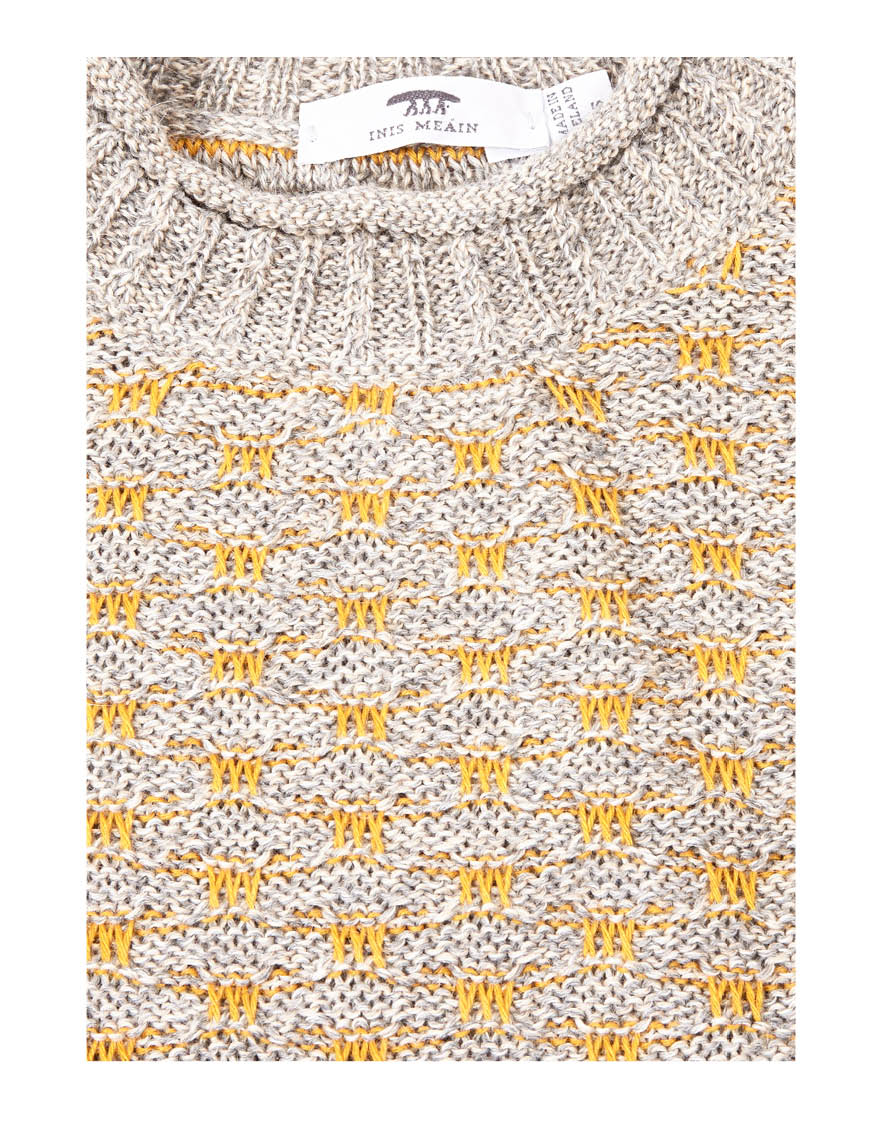 Inis Meáin Seaform Yolk Jumper