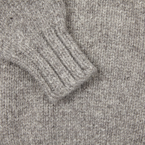 mens thick polo neck jumpers