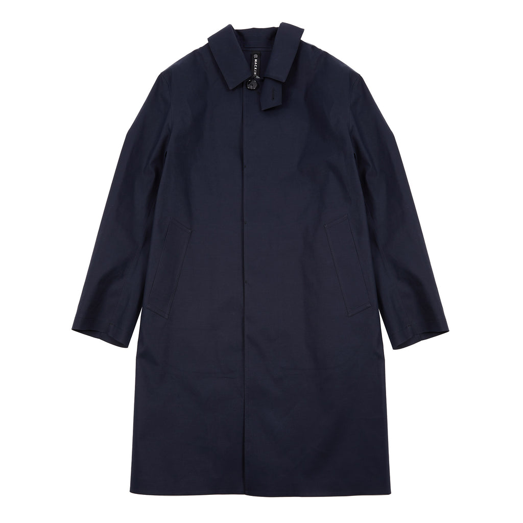 Mackintosh Oxford Bonded Cotton Raincoat in Navy – Dick's Edinburgh