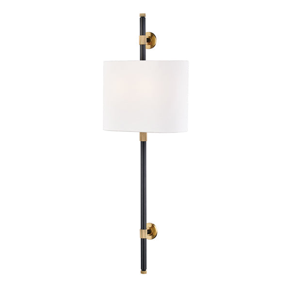 Hudson Valley Lighting Bowery Brass 2 Light Wall Sconce Outlet