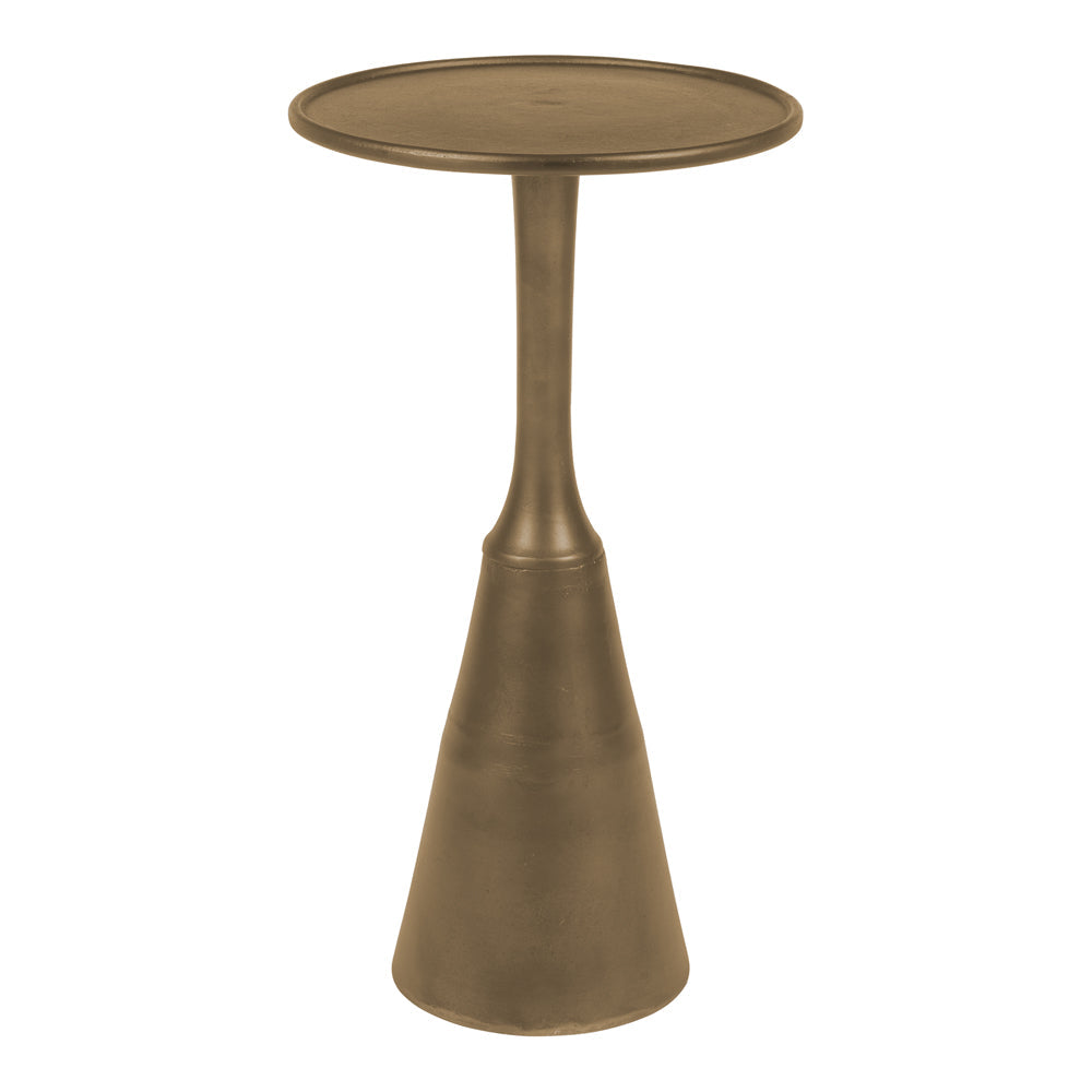 Olivias Nordic Living Collection Nilsen Side Table In Antique Brass Outlet