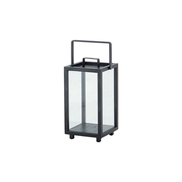 Product photograph of Cane-line Lighthouse Lantern Small Lava Grey Outlet from Olivia's.