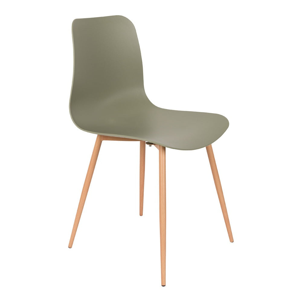 Olivias Nordic Living Collection Set Of 2 Liv Dining Chairs In Green Outlet