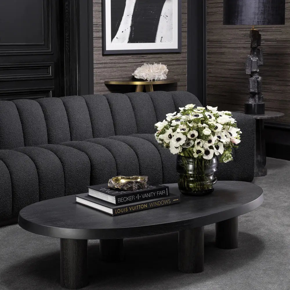 Product photograph of Eichholtz Prelude Coffee Table In Charcoal Grey Finish from Olivia's.