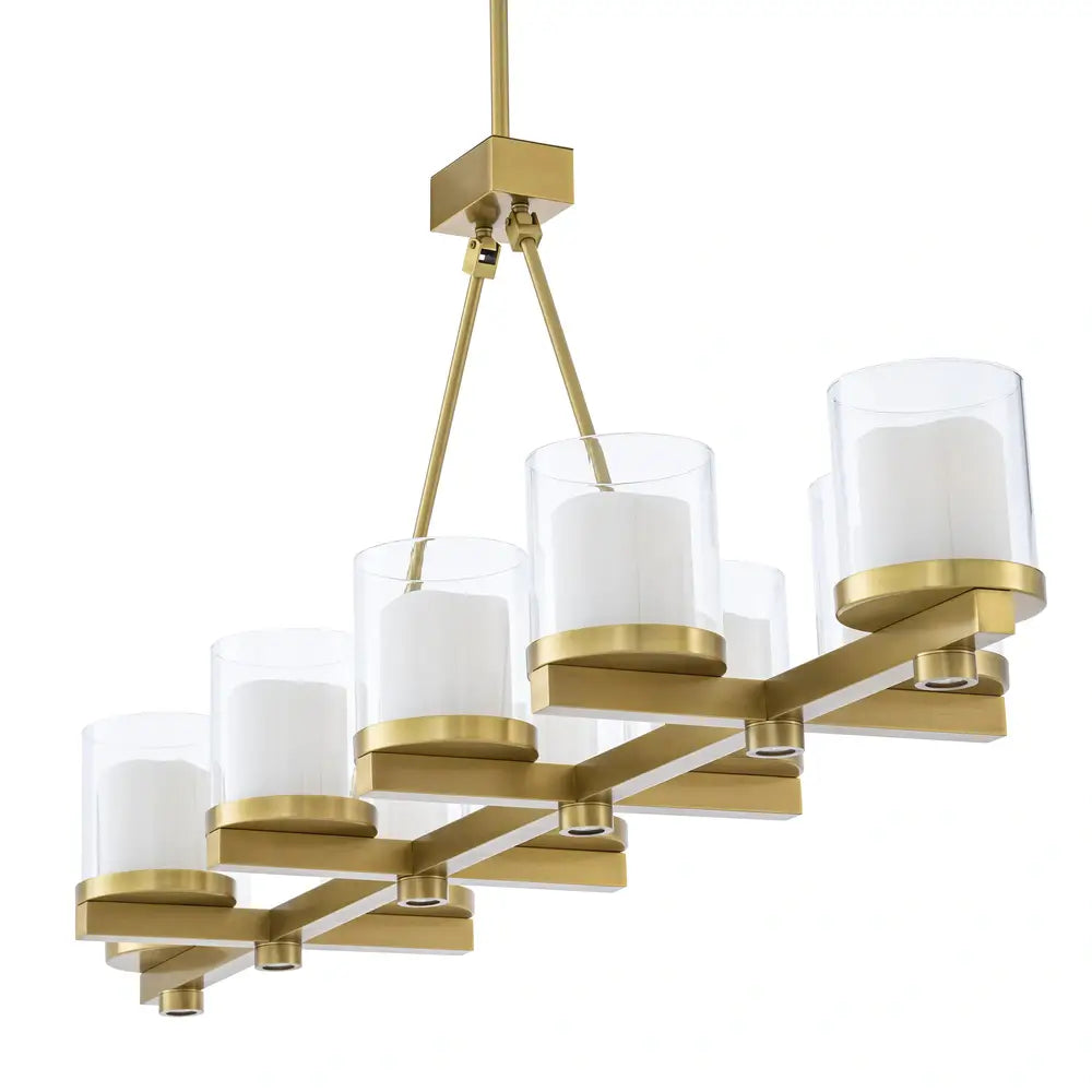 Eichholtz Donovan Chandelier in Antique Brass Finish