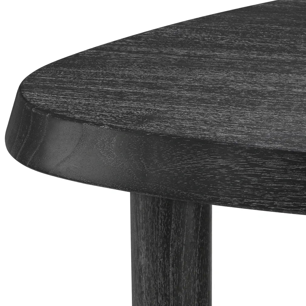 Product photograph of Eichholtz Bri L Large Coffee Table In Charcoal Grey Veneer from Olivia's.