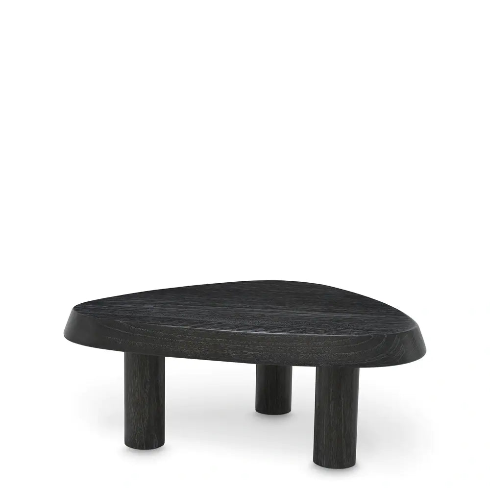 Product photograph of Eichholtz Bri L Small Coffee Table In Charcoal Grey Veneer from Olivia's.