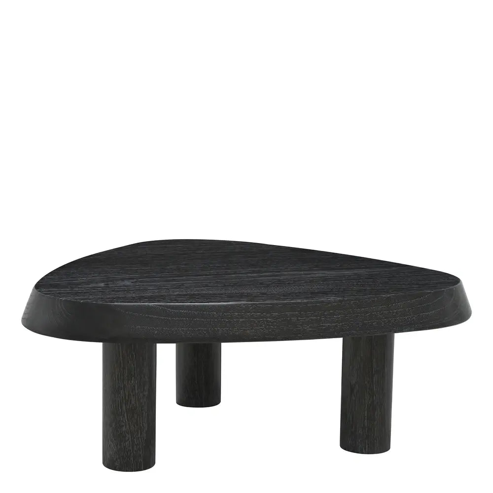 Product photograph of Eichholtz Bri L Small Coffee Table In Charcoal Grey Veneer from Olivia's