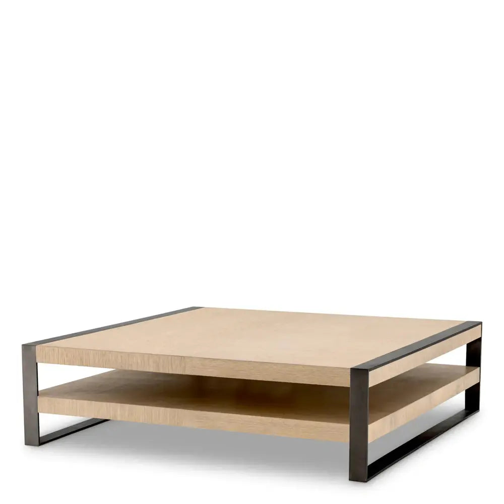 Product photograph of Eichholtz Guinness Coffee Table In Natural Oak Veneer from Olivia's