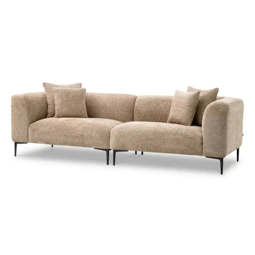 Product photograph of Eichholtz Firenze Sofa In Lyssa Sand from Olivia's