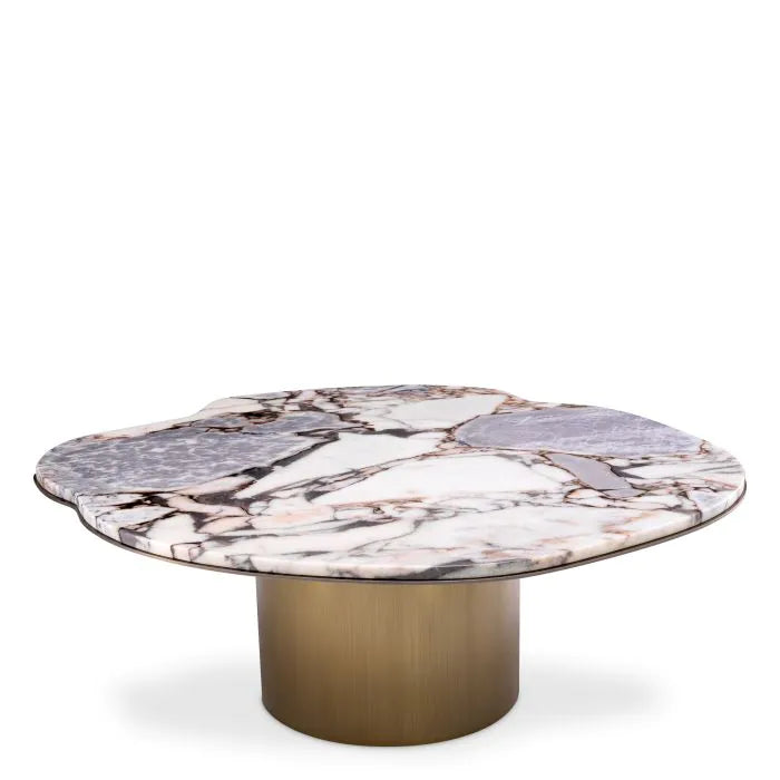 Product photograph of Eichholtz Shapiro Coffee Table Light Marble from Olivia's
