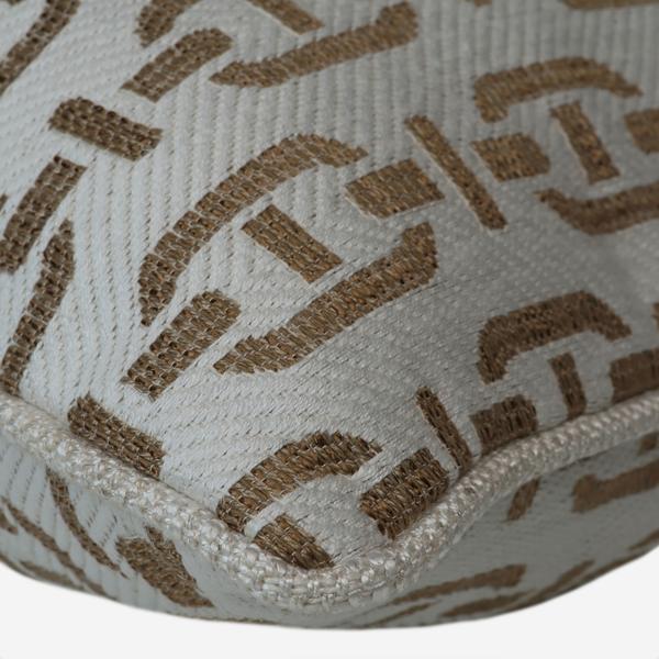 Product photograph of Andrew Martin Burlington Tan Cushion from Olivia's.