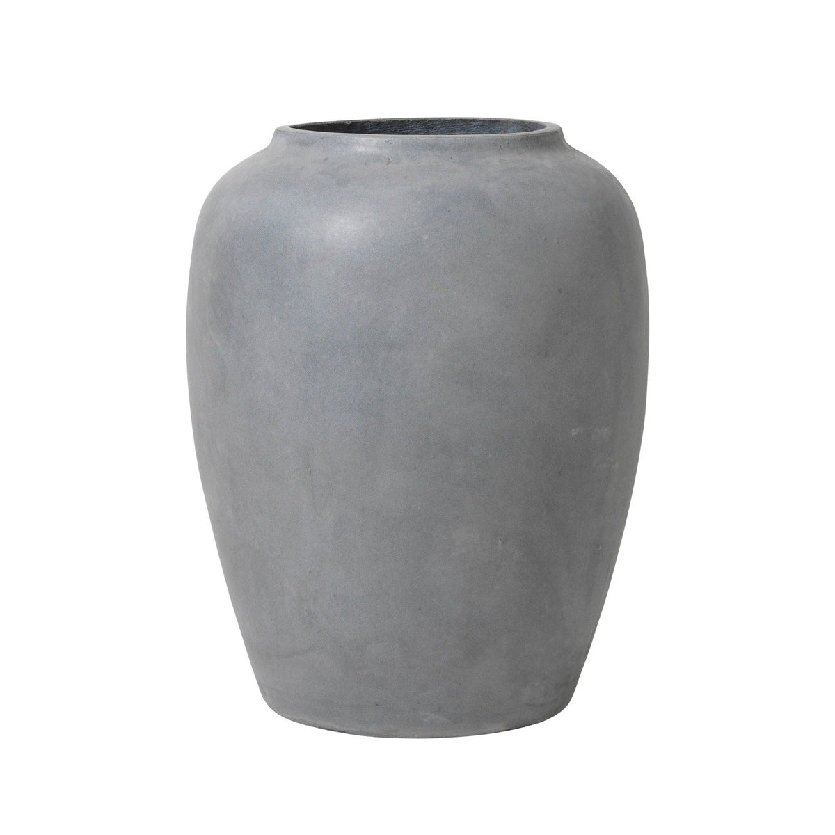 Product photograph of Broste Copenhagen Ray Floor Vase In Charcoal from Olivia's