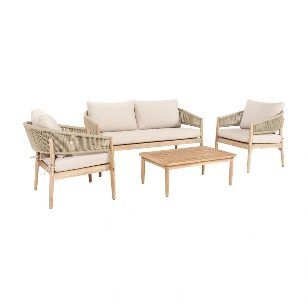 Product photograph of Olivia S Outdoor Dala Sage Green Lounge Set from Olivia's