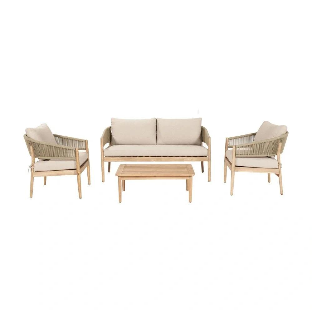 Product photograph of Olivia S Outdoor Dala Sage Green Lounge Set from Olivia's.