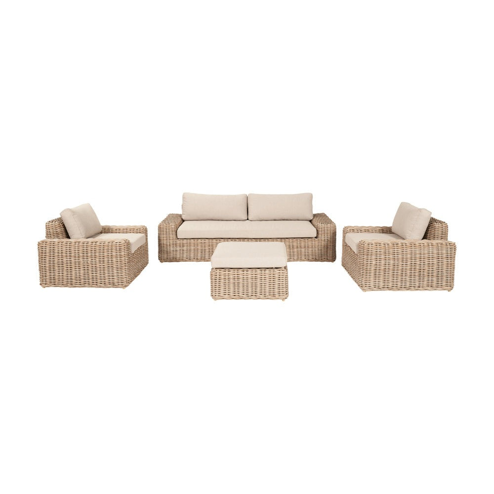 Product photograph of Olivia S Outdoor Garda Natural Antique Lounge Set from Olivia's