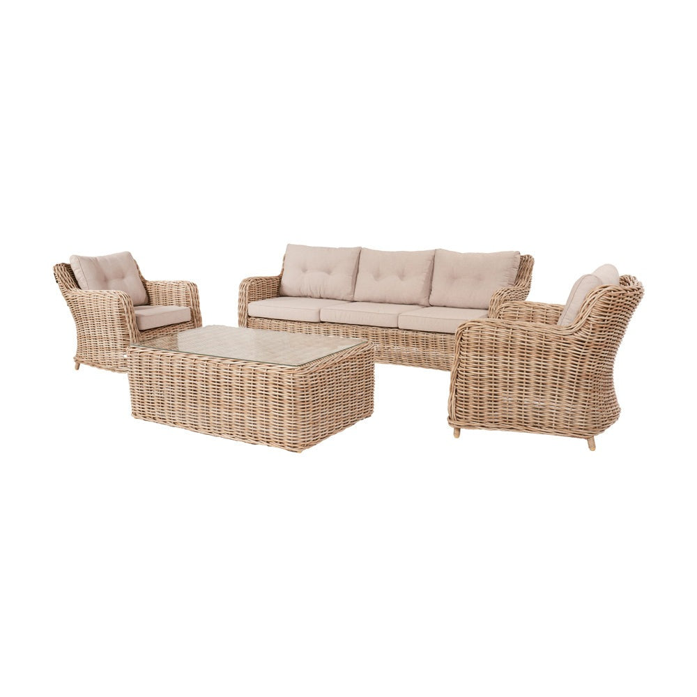 Product photograph of Olivia S Outdoor Baramino Natural Antique Lounge Set from Olivia's