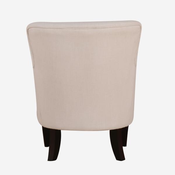 Product photograph of Andrew Martin Armchair Cream from Olivia's.