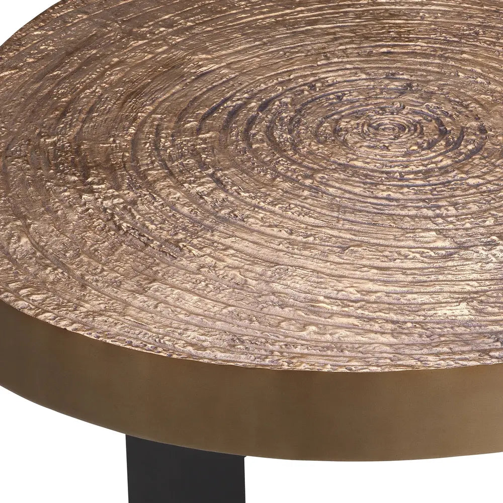 Product photograph of Eichholtz Anabelle Coffee Table In Antique Gold Finish from Olivia's.