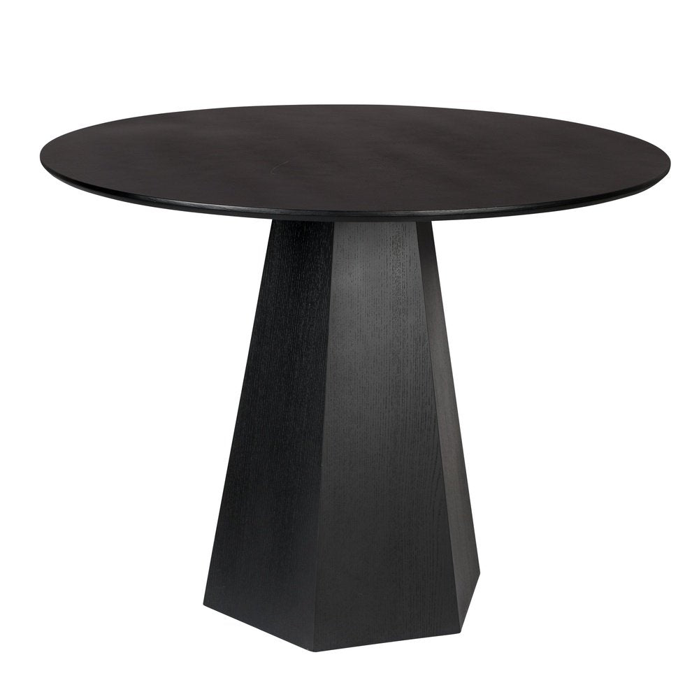 Product photograph of Zuiver Pilar Dining Table In Black from Olivia's