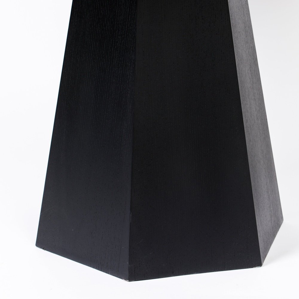 Product photograph of Zuiver Pilar Dining Table In Black from Olivia's.