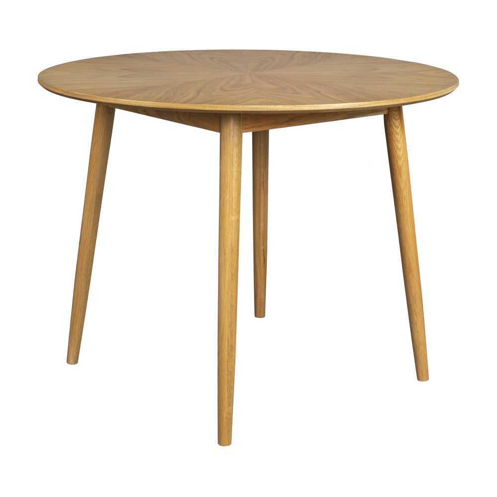Product photograph of Olivia S Nordic Living Collection - Floris Dining Table In Natural Outlet Large - 120cm from Olivia's