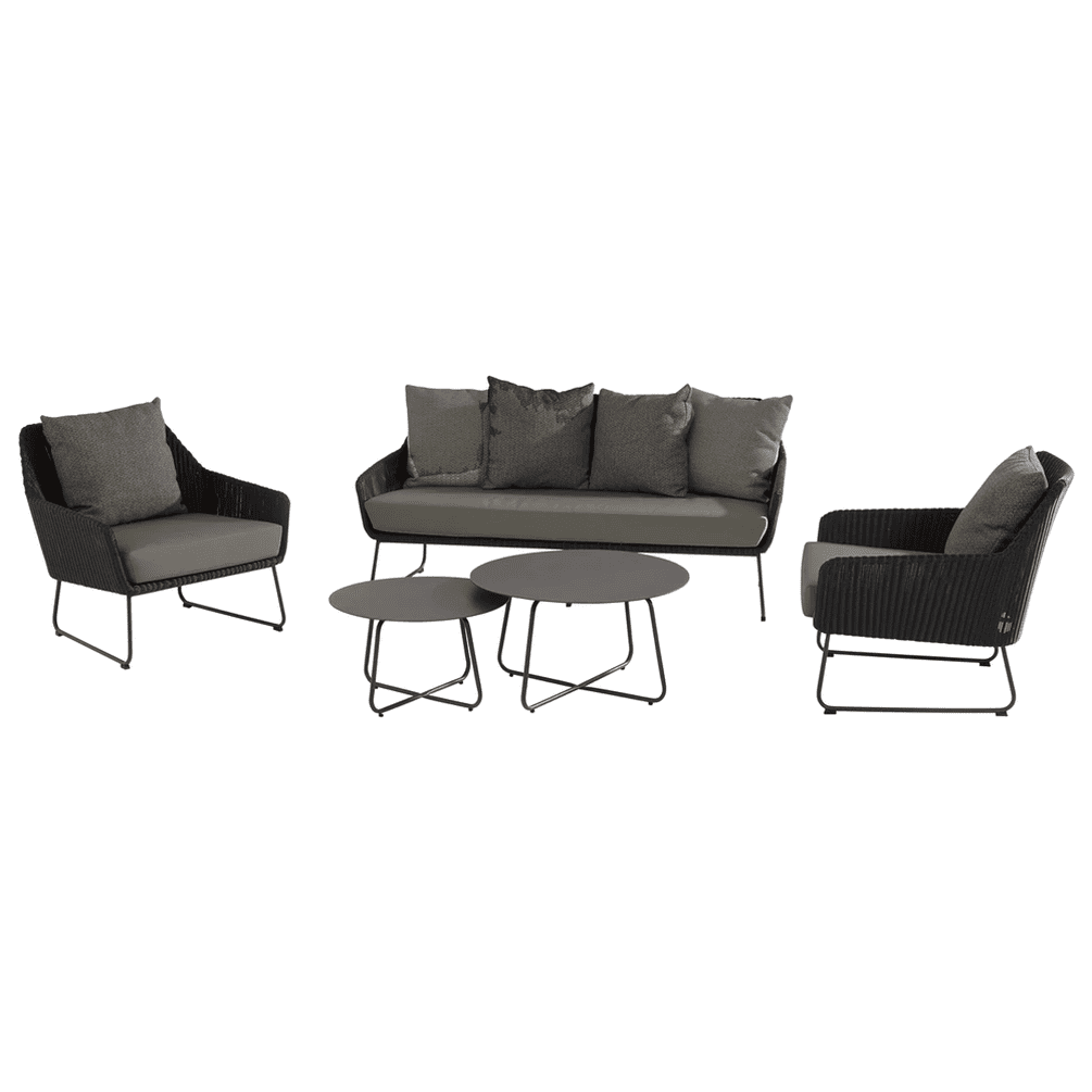 Product photograph of 4 Seasons Outdoor Avila 5 Seater Lounge Set from Olivia's