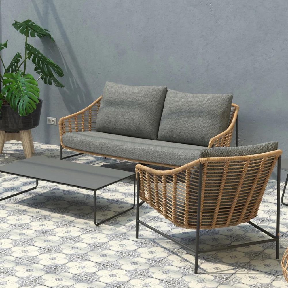Product photograph of 4 Seasons Outdoor Timor 4 Seater Lounge Set from Olivia's.
