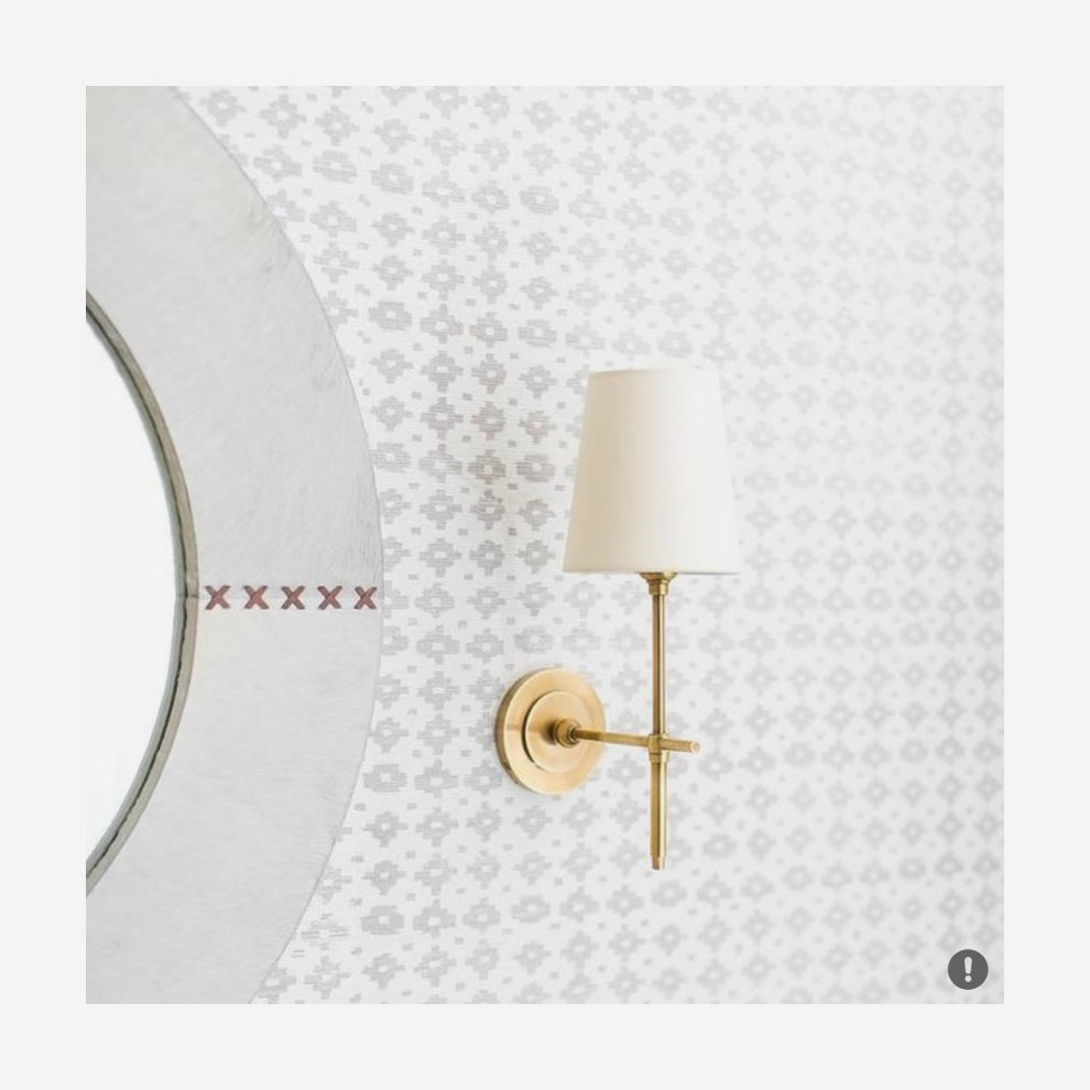 Product photograph of Andrew Martin Bryant Wall Light Hand Rubbed Antique Brass from Olivia's.