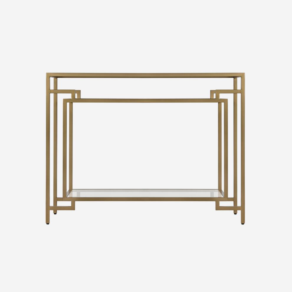 Product photograph of Andrew Martin Architect Console Table from Olivia's.