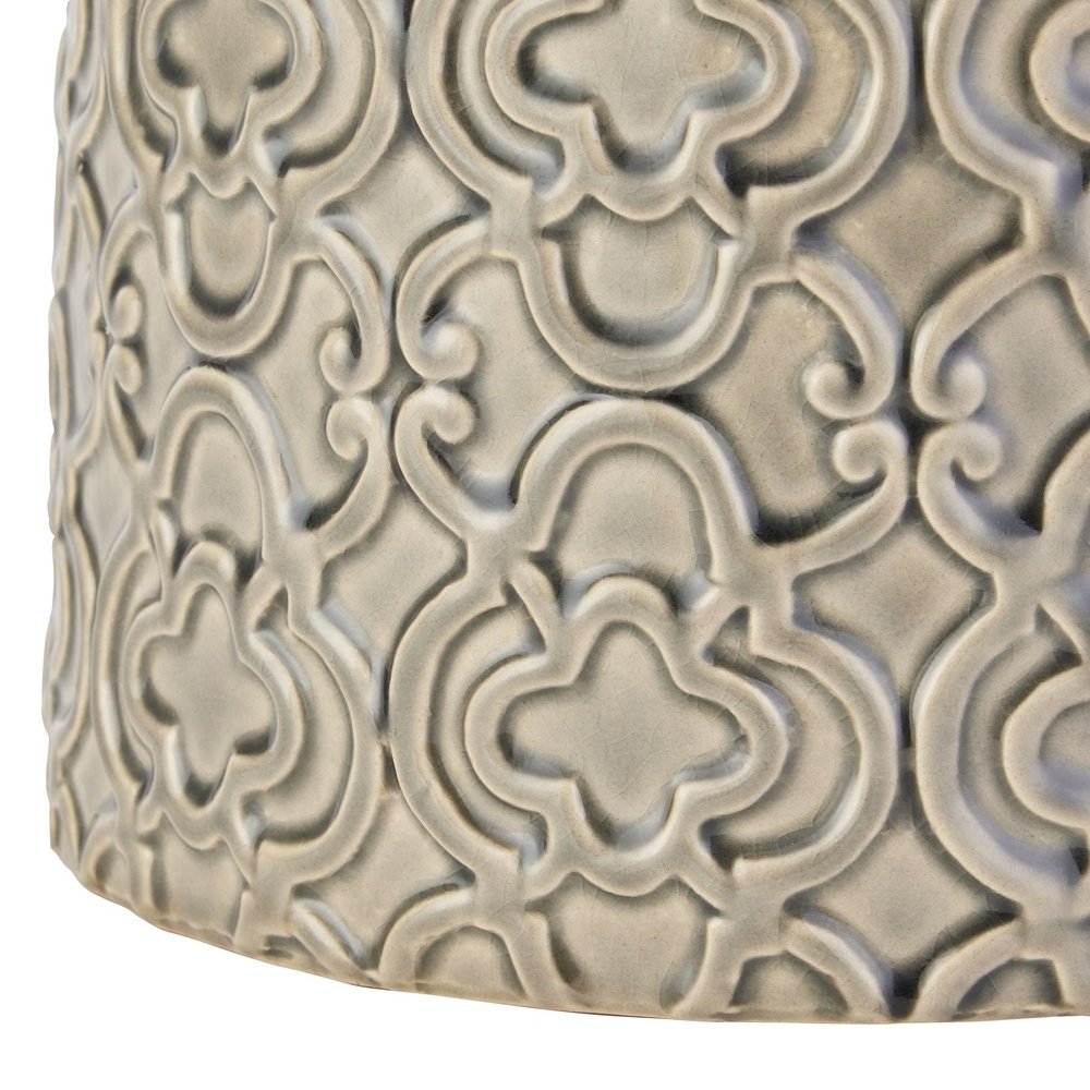 Product photograph of Hill Interiors Seville Collection Marrakesh Urn In Grey Large from Olivia's