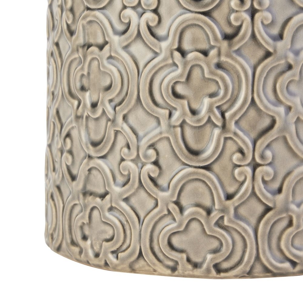 Product photograph of Hill Interiors Seville Collection Marrakesh Urn In Grey Large from Olivia's.