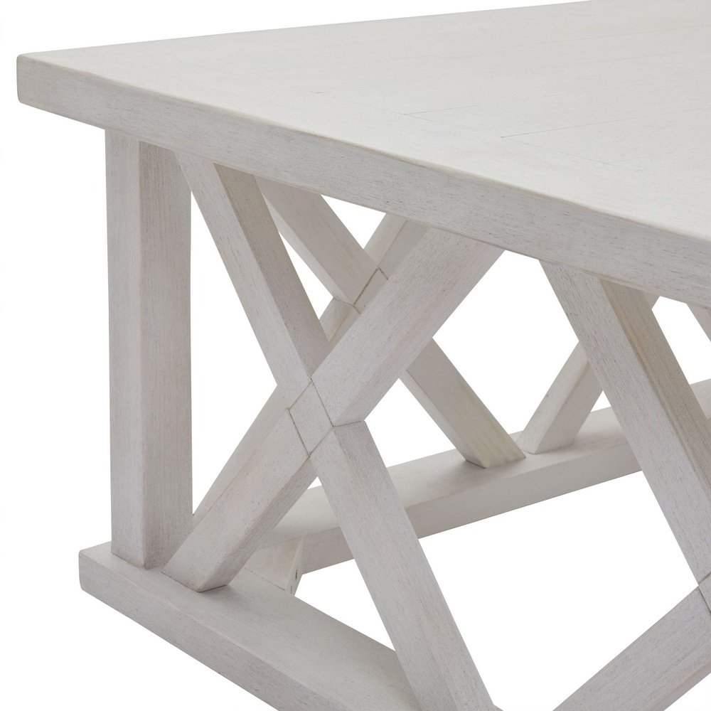 Product photograph of Hill Interiors Stamford Plank Collection Square Coffee Table from Olivia's.