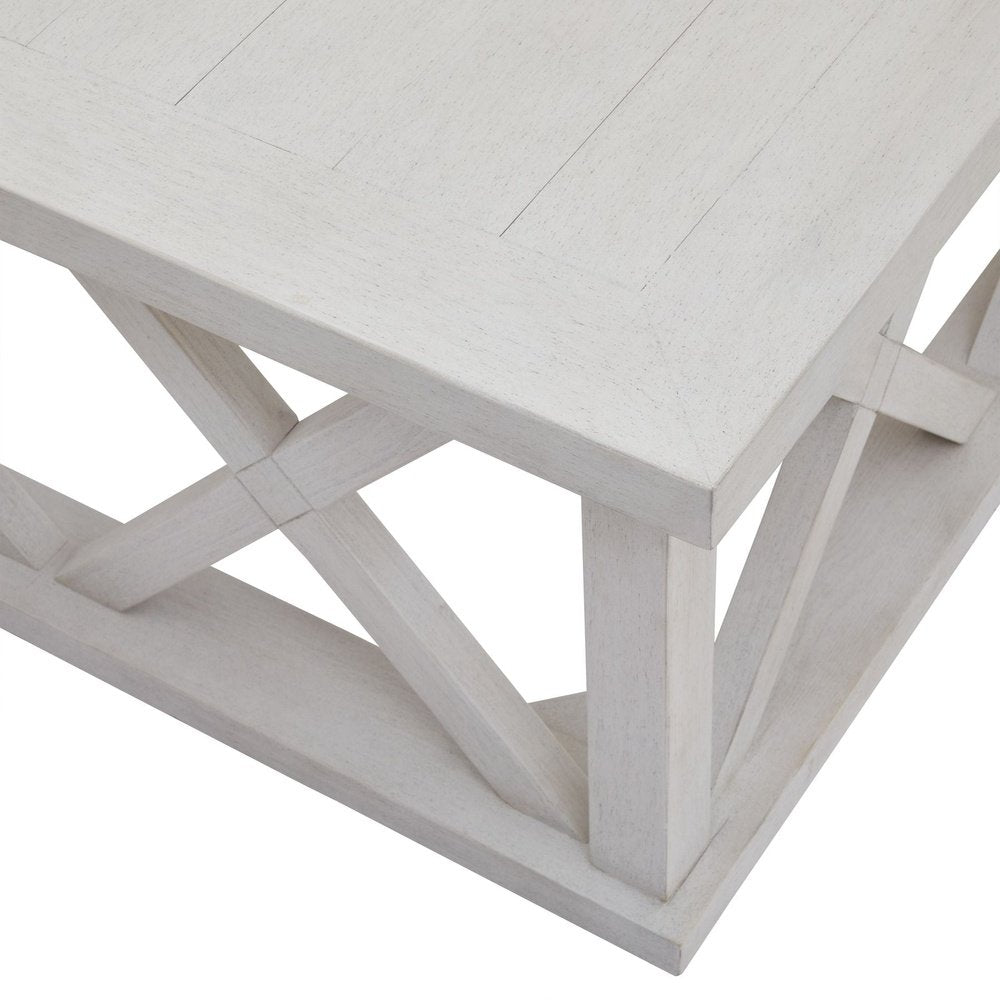 Product photograph of Hill Interiors Stamford Plank Collection Square Coffee Table from Olivia's.